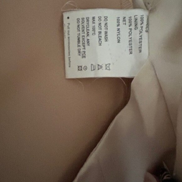 Maggie Sottero Wedding Dress Malina size 12 Ivory/Gold/Pewter - Picture 11 of 11